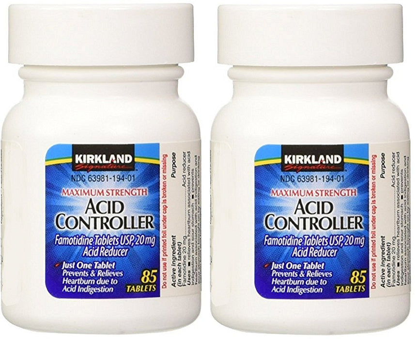 Kirkland Signature Acid Controller, 20 mg Famotidine Tablet, 340 Tablets