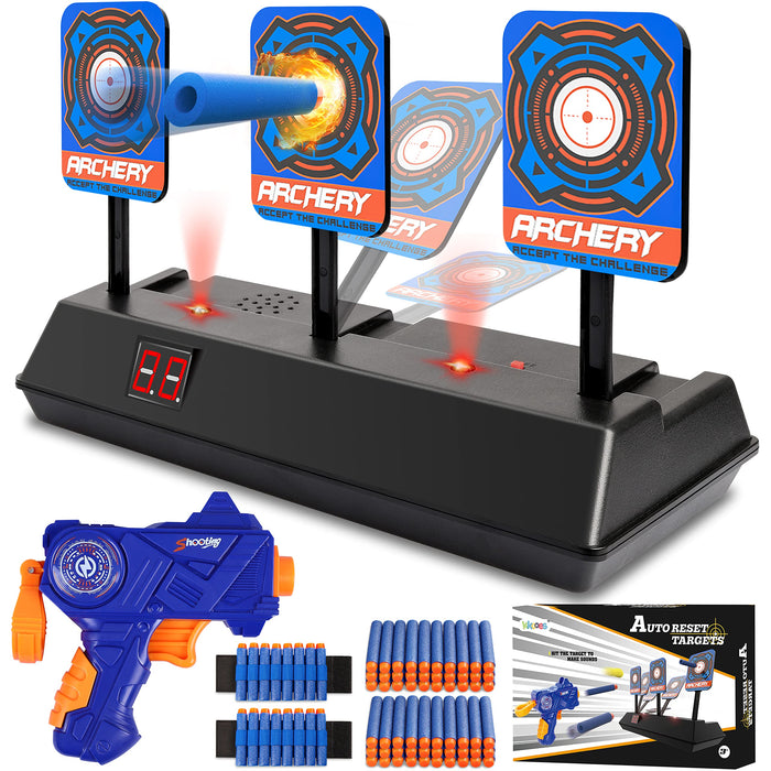 Retros Market Electric Scoring Auto Reset Shooting Digital Target for Nerf Guns Shooting Target