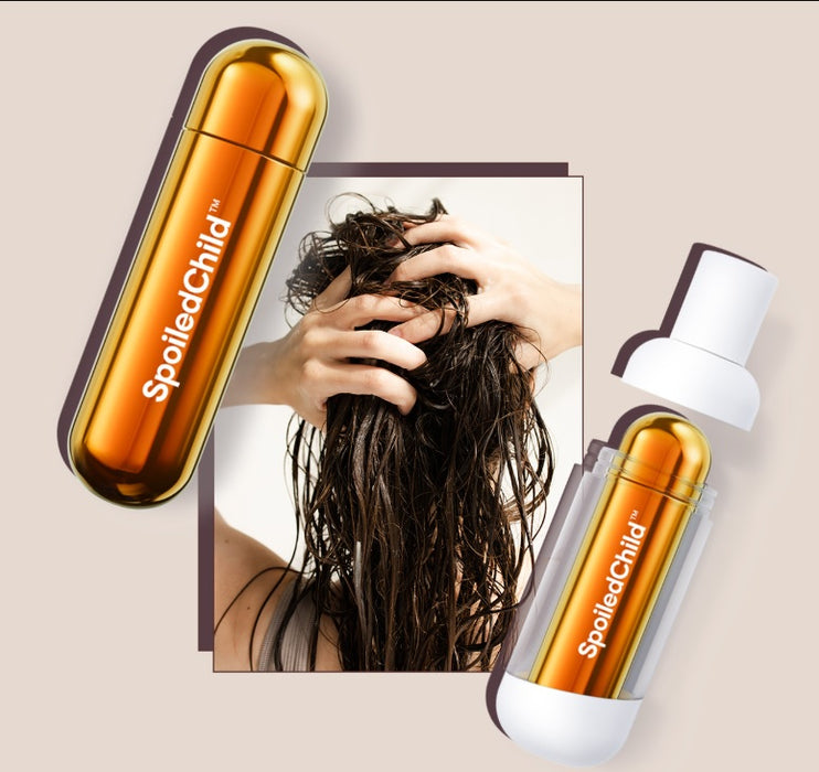 SPOILEDCHILD Hair Revitalizer: Natural Thickening & Growth Serum with Niacinamide, Caffeine - A22 Boost for Hair and Scalp