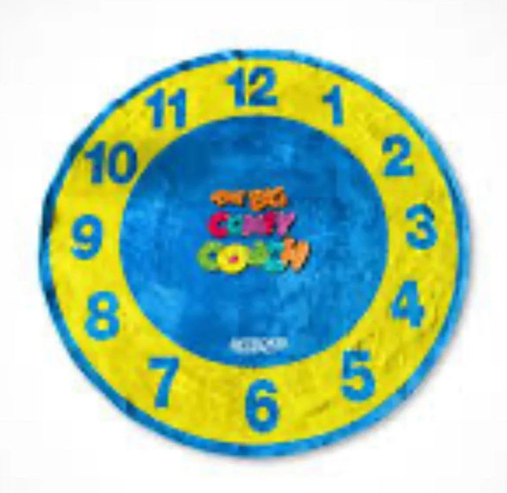 The Big Comfy Couch PBS Loonette Clock Sherpa Blanket New In Bag RARE NEW