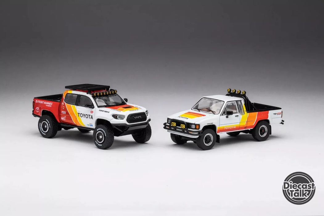 GCD Toyota Hilux + Tacoma TRD Box set GCD DiecastTalk Exclusive 1/64